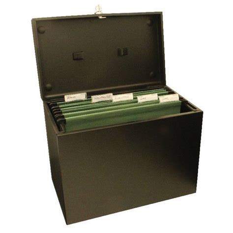 metal file storage box|metal filing box aldi.